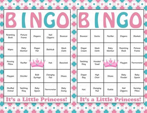 Here's a list of free baby shower printables that are all games for the guests at the baby shower to play. 60 Baby Shower Bingo Cards - Printable Baby Girl - Instant ...