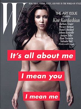 Kim Kardashian W Magazine Cover Is Full Frontal Cbs News