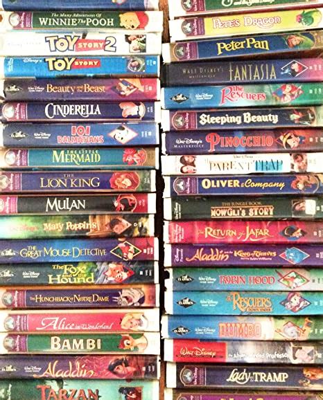 Walt Disney Vhs Video Movies Classics Masterpiece Collection Some