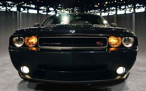 Black Dodge Challenger Rt Car Muscle Cars Dodge Challenger Srt Hd