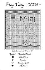 Bayberry or dmc 501 dmc copyrighted items: Free charts from La-d-da Cross Stitch Designs