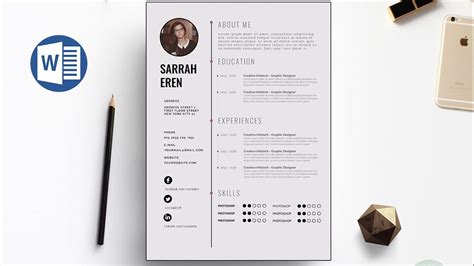 Classic, modern and creative templates. Cv Format Word