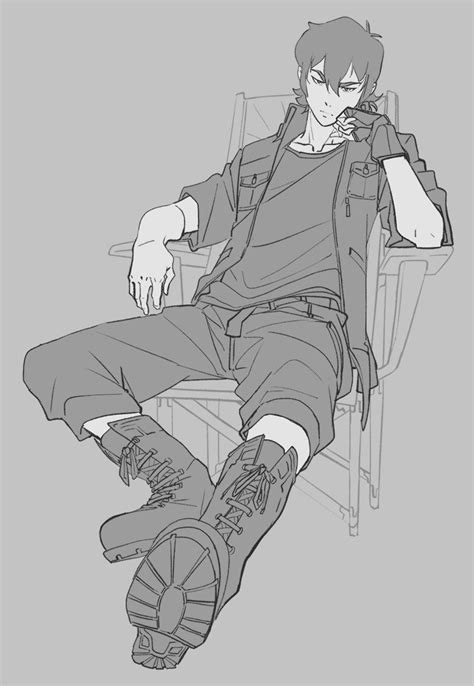 Anime Boy Sitting Pose Reference Send Me Pics Vids Of Anime Boy Feet Too