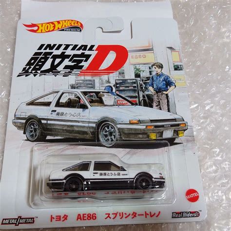 Hot Wheels Initial D METAL AE86 Toyota Sprinter Trueno Collection Not
