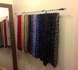 Images of Wall Mounted Tie Racks Closets