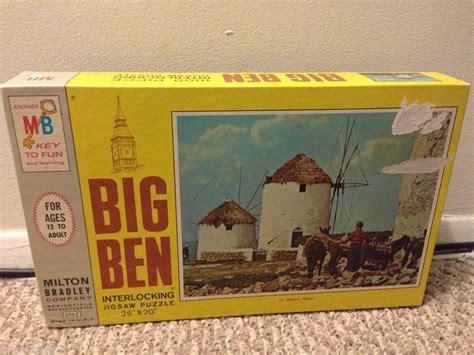 Milton Bradley Big Ben Jigsaw Puzzle 1000 Pieces Brand New