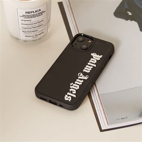 Palm Angels Logo Iphone 13 Mini Case Black And White End Nl