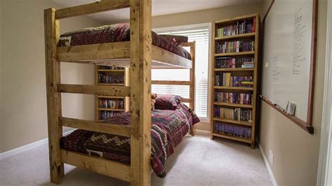 8 Free Diy Bunk Bed Plans You Can Build This Weekend