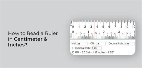 How To Read A Ruler In Centimeterand Inches