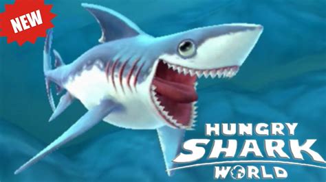 Прохождение Hungry Shark World СЕЛЬДЕВАЯ АКУЛА Porbeagle Youtube