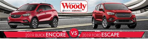 2019 Buick Encore Vs Ford Escape Suv Comparison