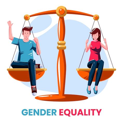 Free Vector Gender Equality Concept