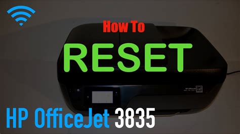 'manufacturer's warranty' refers to the warranty included with the product upon first purchase. How to "RESET" HP OfficeJet 3835 All-in-one Printer ...