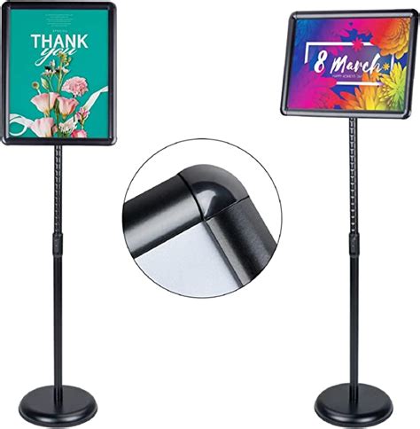 Aktop Adjustable Poster Sign Stand 11 X 17 Inch Heavy Duty Pedestal