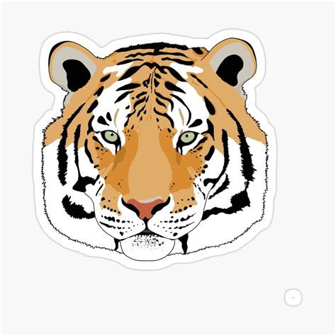 Tiger Sticker By Emagistrale Tiger Coloring Stickers Stickers