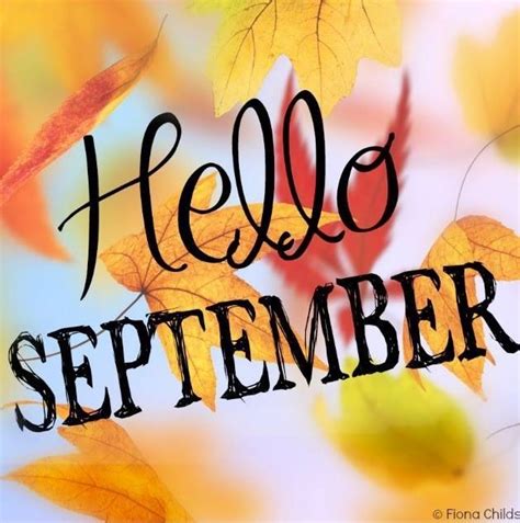 Hello September Clipart Pictures September Images Hello September