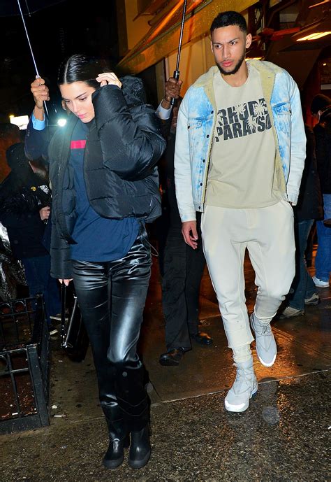 kendall jenner ben simmons celebrate new year s eve together