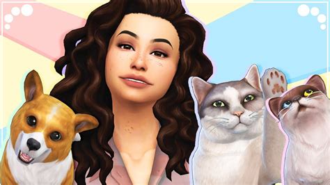 The Sims 4 Cats And Dogs A New Start Live Stream 1 Youtube
