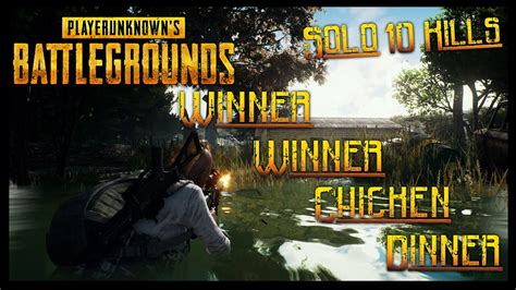 Playerunknown S Battlegrounds Solo Winner Winner Chicken Dinner