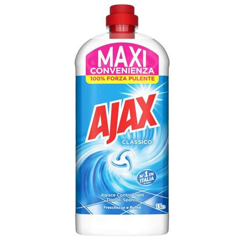 Ajax Gel Con Candeggina Multisuperficie 1 Lt Piazza Mercato Casa