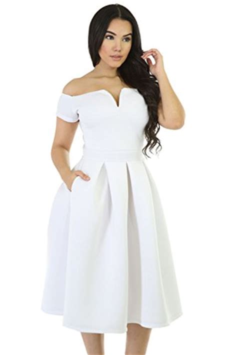 All White Plus Size Dresses