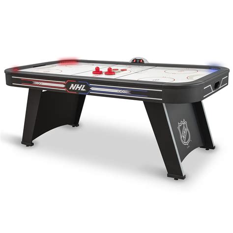 Nhl Pulse Indoor Air Hockey Table With Led Scoring And Power