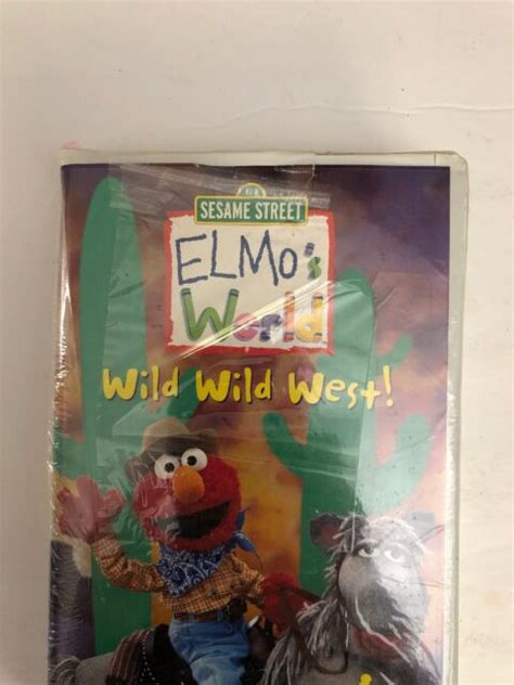 Elmos World Wild Wild West Vhs 2001 For Sale Online Ebay
