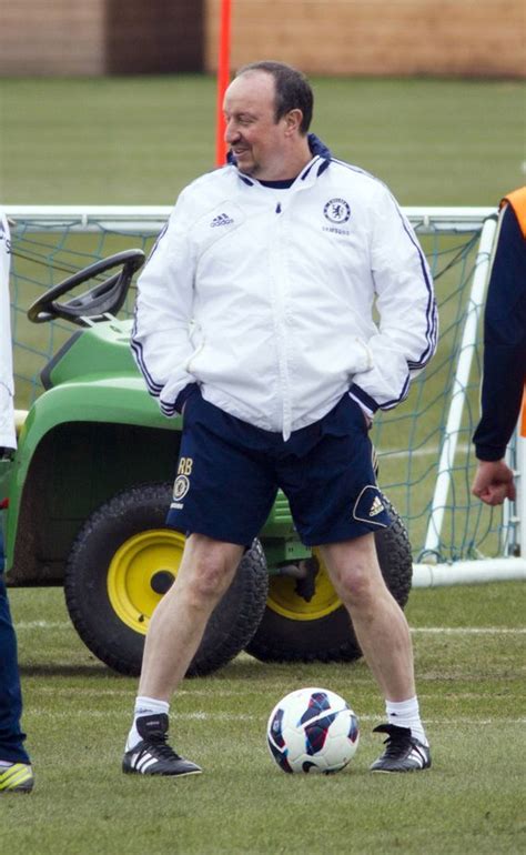 Pictures Of Rafa Benitez All Smiles As He Takes Chelsea Training