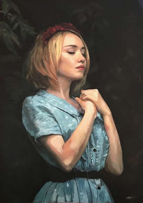 William Oxer Frsa Art 67 For Sale At 1stdibs Woman Painting