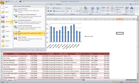 Langkah-Langkah Mengubah Data Excel 2007 Menjadi PDF