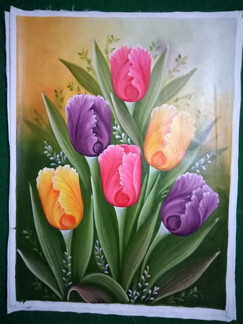 61 Gambar Lukisan Bunga Tulip Sederhana Terbaik Gambar Pixabay