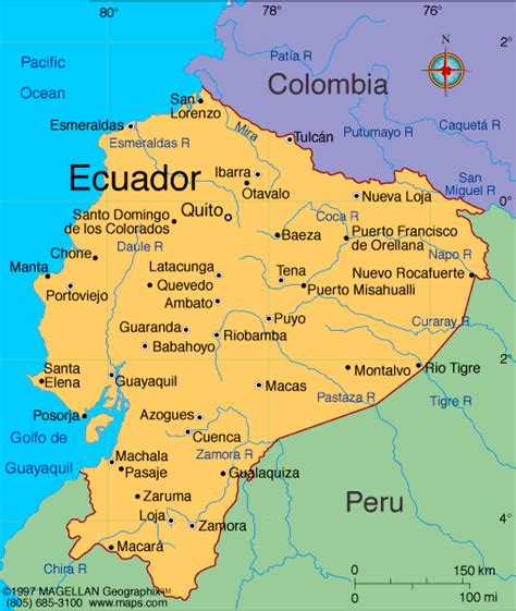 Interactive ecuador map on googlemap. Amazon Forest
