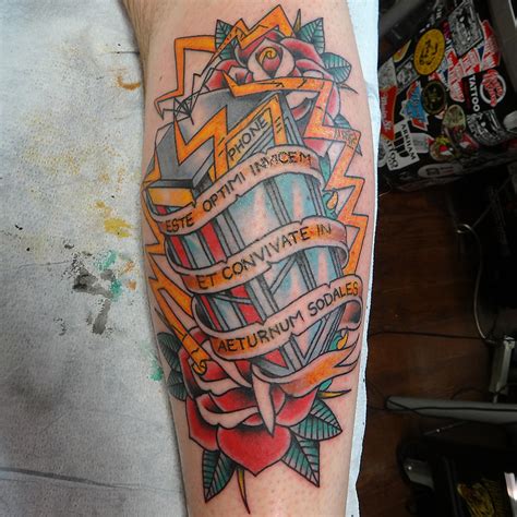 Got My First Tat Last Night A Bill And Ted Booth By Phil Larocca