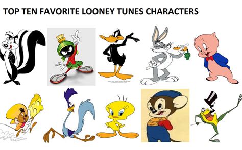 My Top Ten Favorite Looney Tunes Characters By Smoothcriminalgirl16 On