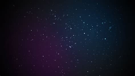 Black And Purple Sky With Fade Stars Hd Space Wallpapers Hd