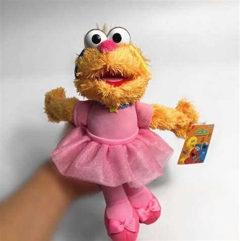 Cm Sesame Street Elmo Cookie Grover Zoe Ernie Big Bird Cartoon Doll Anime Stuffed Plush Toy