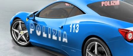 Video Ferrari Italia Polizia GTspirit