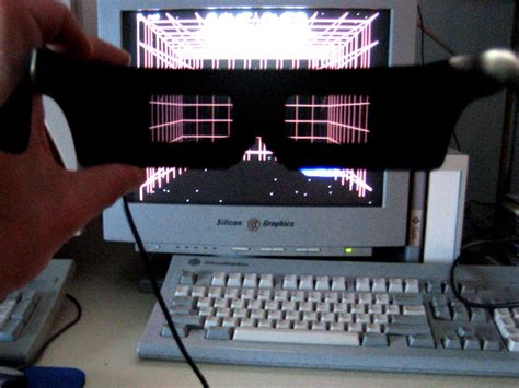The blue (or cyan) color lens is for the right eye while the red color will cover the left eye. making 3D glasses for a Silicon Graphics :: projects ...