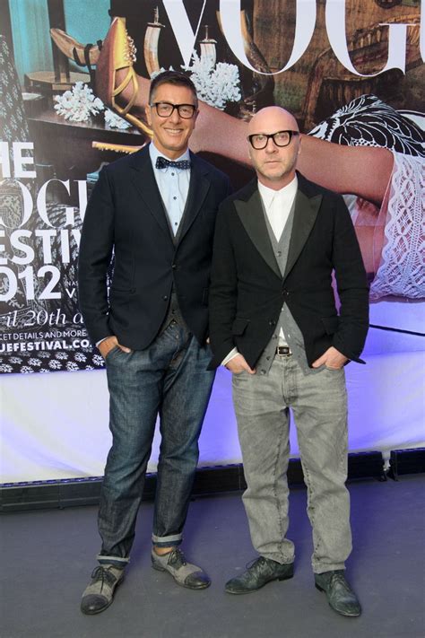 Mr Domenico Dolce And Mr Stefano Gabbana Dolce And Gabbana Domenico