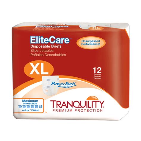 Elitecare Adult Diapers Tranquility Products