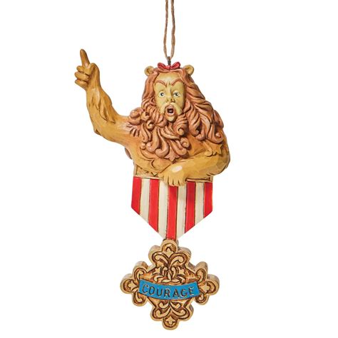 Cowardly Lion Courage Hanging Ornament Jimshoreuk