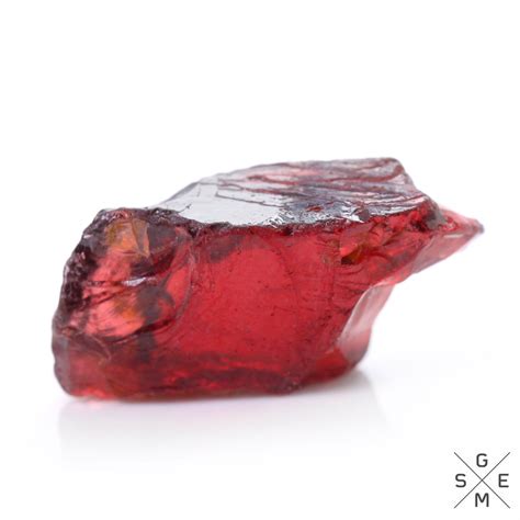 Pyrope Garnet Rough Crystal Clean Natural Mineral Specimen Red Raw