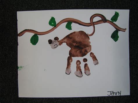 Pin By Shannon Loseto On Ideas For School Monkey Crafts Preschool