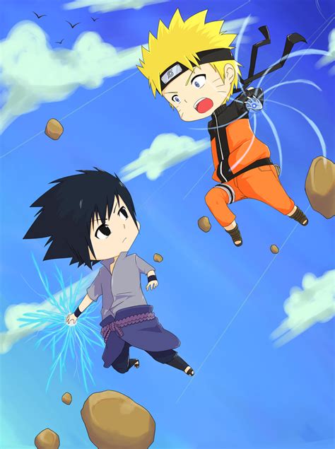 Naruto X Sasuke Chibi Clash By Randomartist003 On Deviantart