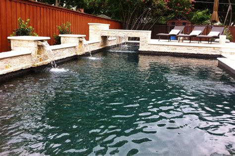 Geometric Pools Modern Pool Dallas By Ortus Exteriors Houzz
