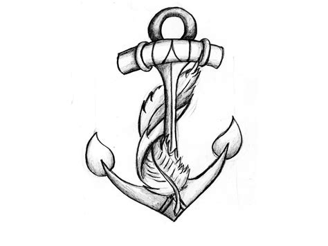 Anchor Feather Tattoo Anker Tattoo 1 Tattoo Tattoo Quotes Lace