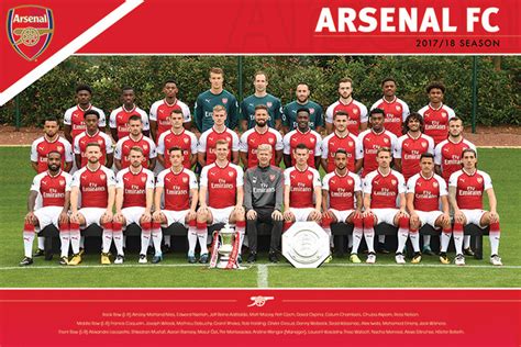 Arsenal Fc Team 1718 Poster Sold At Europosters