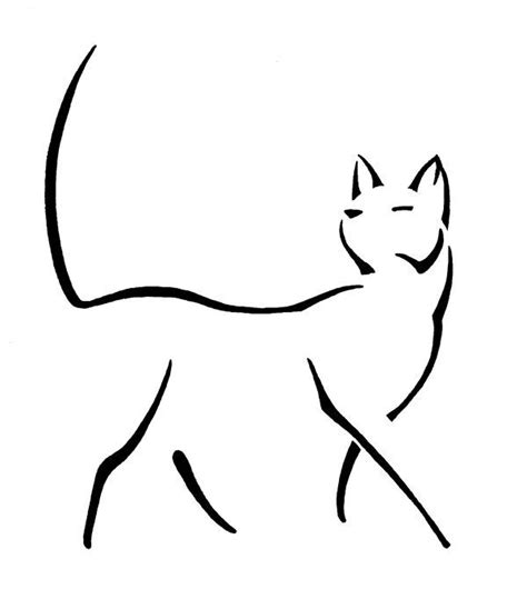 This Is One Of My Favorite Line Cat Drawings I Have Done More Line
