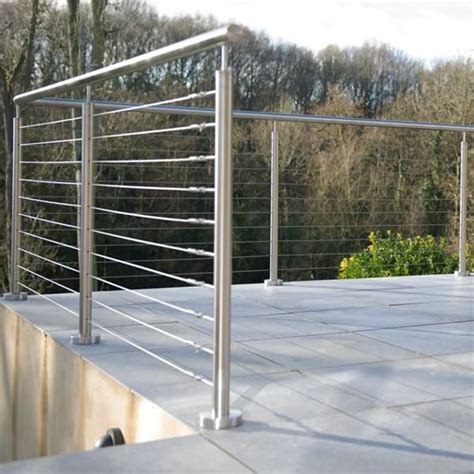 China Stainless Steel Cable Railing Post Suppliers Manufacturers
