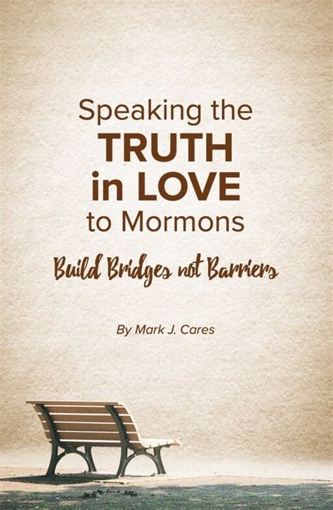 Digital Version Speaking The Truth In Love To Mormons Store Truth